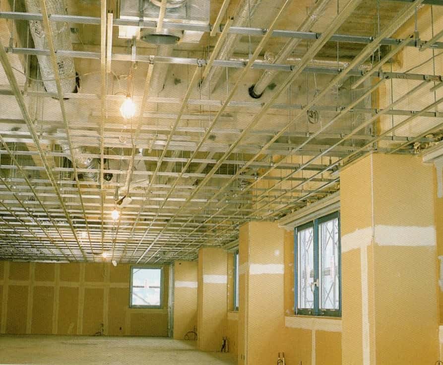 日本建工の施工風景