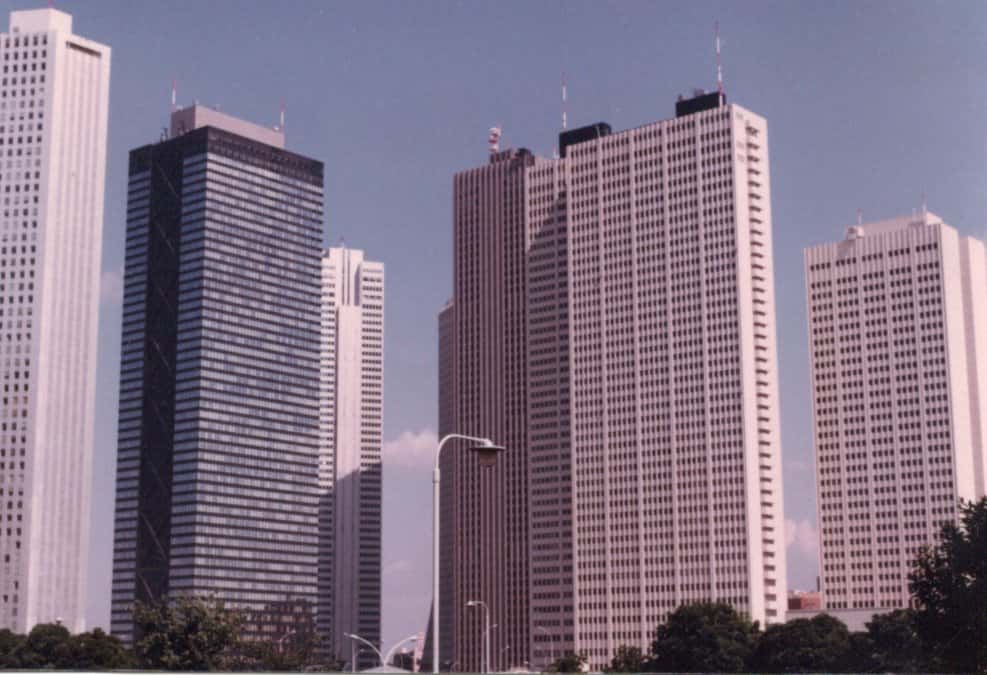 日本建工の施工風景